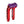 OG Red Performance 8.5 inch Pull Back Riser Legs with Purple Performance Top Clamp