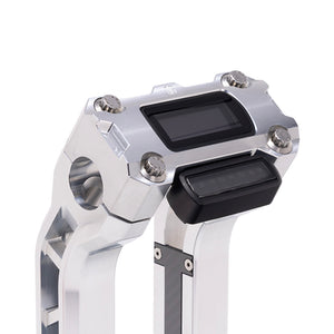 OG Aluminum Performance Digital Gauge Top Clamp on OG Aluminum Performance Riser Legs