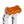OG Orange Performance Top Clamp on OG Aluminum Performance Riser Legs