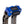 OG Blue Performance Digital Gauge Top Clamp on OG Black Chrome Performance Riser Legs
