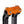 OG Orange Performance Top Clamp on OG Black Performance Riser Legs