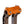 OG Orange Performance Top Clamp on OG Bronze Performance Riser Legs