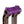 OG Purple Performance Top Clamp on OG Bronze Performance Riser Legs