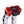 OG Red Performance Digital Gauge Top Clamp on OG Chrome Performance Riser Legs
