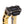 OG Black Chrome Performance Digital Gauge Top Clamp on OG Gold Plating Performance Riser Legs