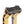 OG Black Chrome Performance Top Clamp on OG Gold Plating Performance Riser Legs