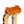 OG Orange Performance Top Clamp on OG Gold Plating Performance Riser Legs
