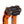 OG Bronze Performance Digital Gauge Top Clamp on OG Orange Performance Riser Legs