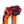OG Red Performance Digital Gauge Top Clamp on OG Orange Performance Riser Legs