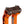 OG Bronze Performance Top Clamp on OG Orange Performance Riser Legs