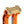 OG Gold Plating Performance Top Clamp on OG Orange Performance Riser Legs