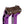 OG Bronze Performance Top Clamp on OG Purple Performance Riser Legs