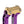 OG Gold Plating Performance Top Clamp on OG Purple Performance Riser Legs