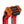 OG Orange Performance Digital Gauge Top Clamp on OG Red Performance Riser Legs