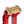 OG Gold Plating Performance Top Clamp on OG Red Performance Riser Legs