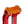 OG Orange Performance Top Clamp on OG Red Performance Riser Legs