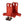 Original Garage Moto Replacement Bagger Fender Billet Red Bracket Kit
