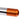 OG Replacement Billet Crash Bar Sliders Orange On Chrome