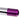 OG Replacement Billet Crash Bar Sliders Purple On Chrome