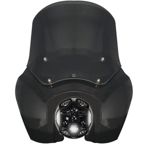 OG T-Sport Fairing kit for Harley-Davidson with Baja DOT LP6 Headlight White