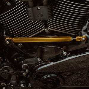 OG Touring Shift Linkage Gold installed on a 2026 Street Glide
