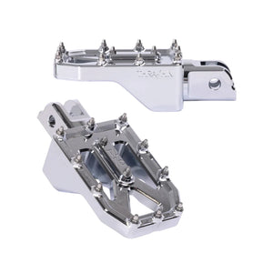 Aggressor Foot Pegs - Chrome - FXR