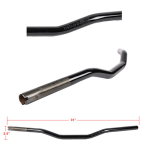 Thrashin Low Bend Bars - Black